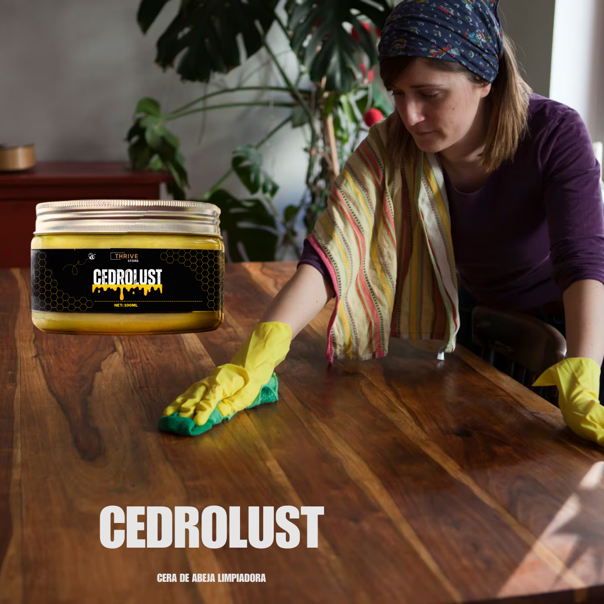 CedroLust - La Mejor Cera Restauradora de Madera - Paga 1 Y Recibe 2 Unidades