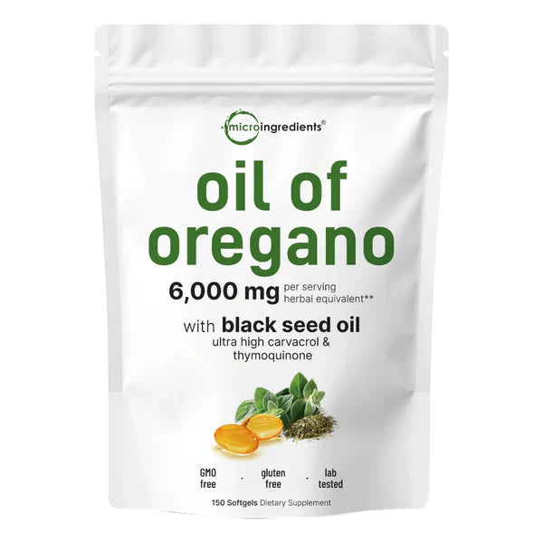 Aceite de Orégano con Semilla Negra 🌿👨⚕️