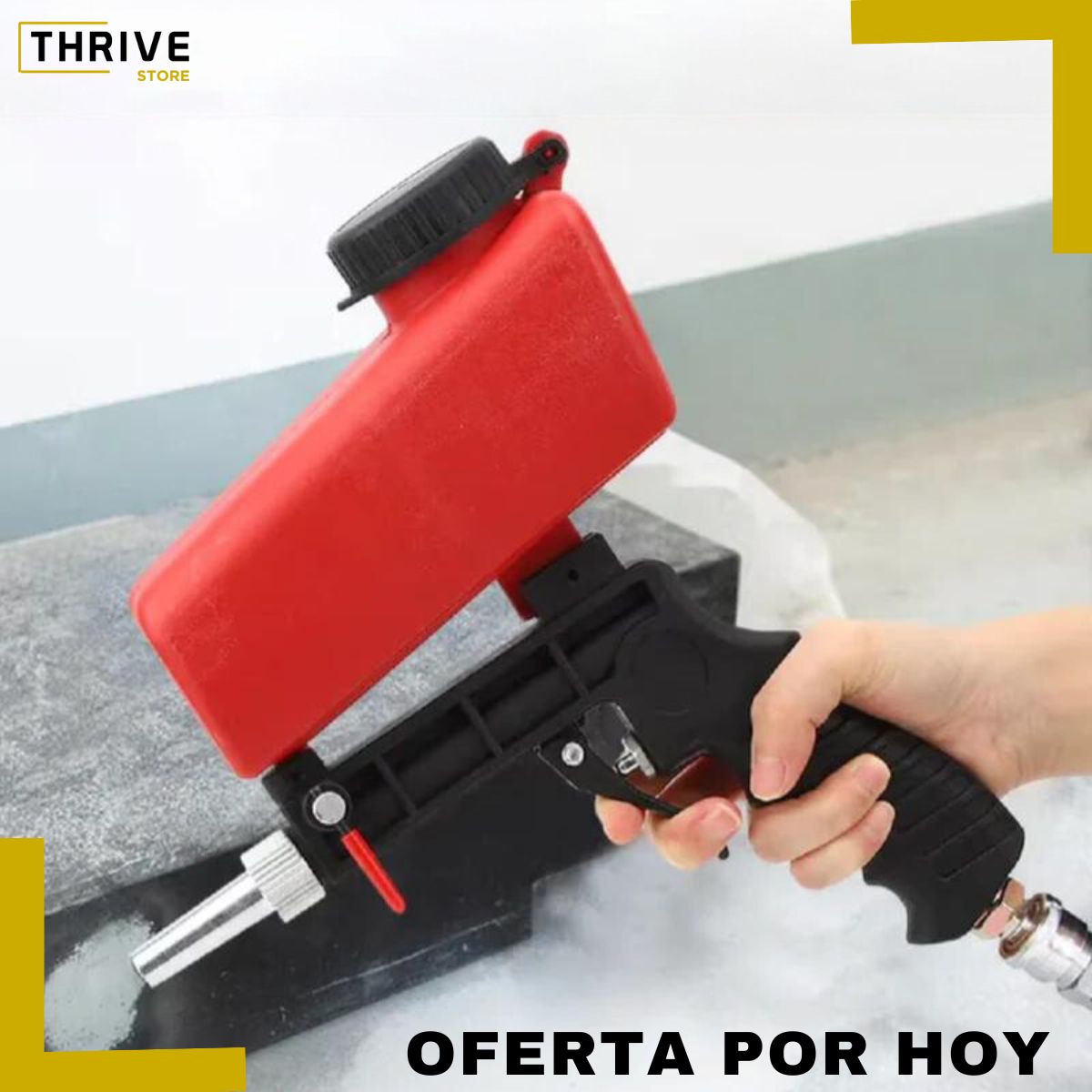 BlastMaster Pro™ - Máquina de Presión de Arena Portátil