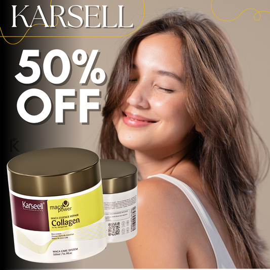 🔥PROMOCIÓN 2X1🔥 Crema Capilar Karseell Collagen Hair Mask 🤯RESULTADOS EN 10 MINUTOS