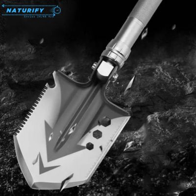 TrekTech Utility™ - Pala Multifuncional para Acampar