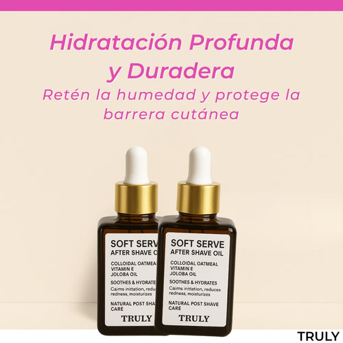 ACEITE TRULY BEAUTY OFERTA 2X1| 💗 Piel Radiante y Suave Después del Afeitado.💃🍃