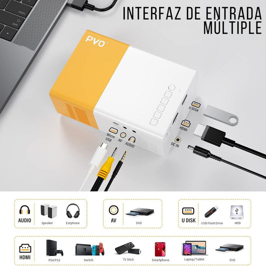 CinePocket™ - Mini Proyector Portátil