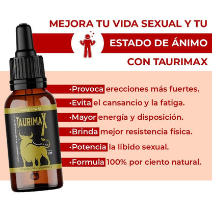 1+1 Revitaliza Tu Rendimiento con Taurimax™ OFERTA ESPECIAL 2X1 LLEVA 01 GRATIS 🔥💪