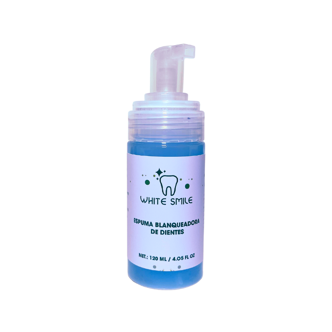WHITE SMILE - Súper Blanqueador de Hierbas Naturales y Espuma Restauradora para Dientes 🔥