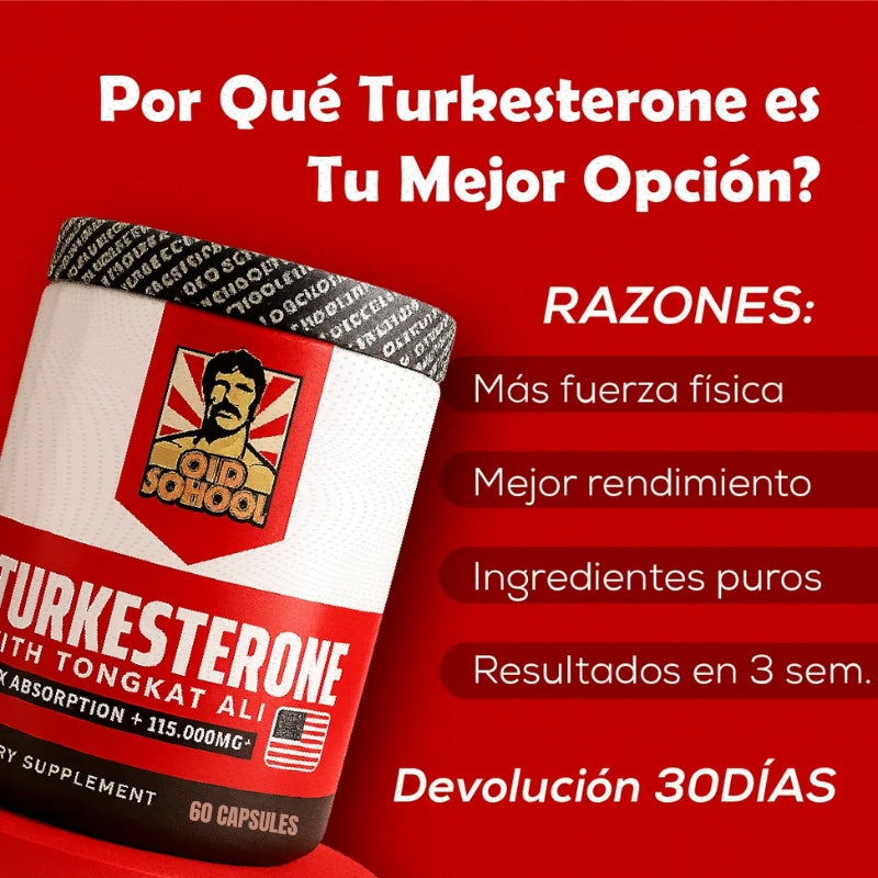 TURKESTERONE POWER🔥: SUPLEMENTO DE POTENTE ENERGÍA NATURAL 🌩️