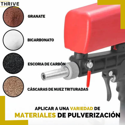 BlastMaster Pro™ - Máquina de Presión de Arena Portátil