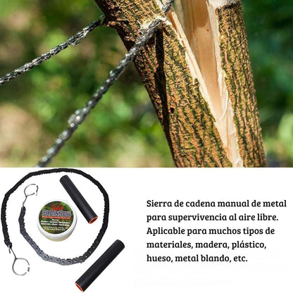 WoodCraft™ - Sierra de Cadena Manual