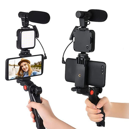 🔥👉Kit para hacer videos vlogging Cámara portátil🧑‍🎤✨