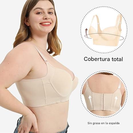 1+1 OFERTA CONFORBRA®  Sujetador con Broches Anchos👉 - OFERTA ESPECIAL SOLO POR ESTA SEMANA 2X1