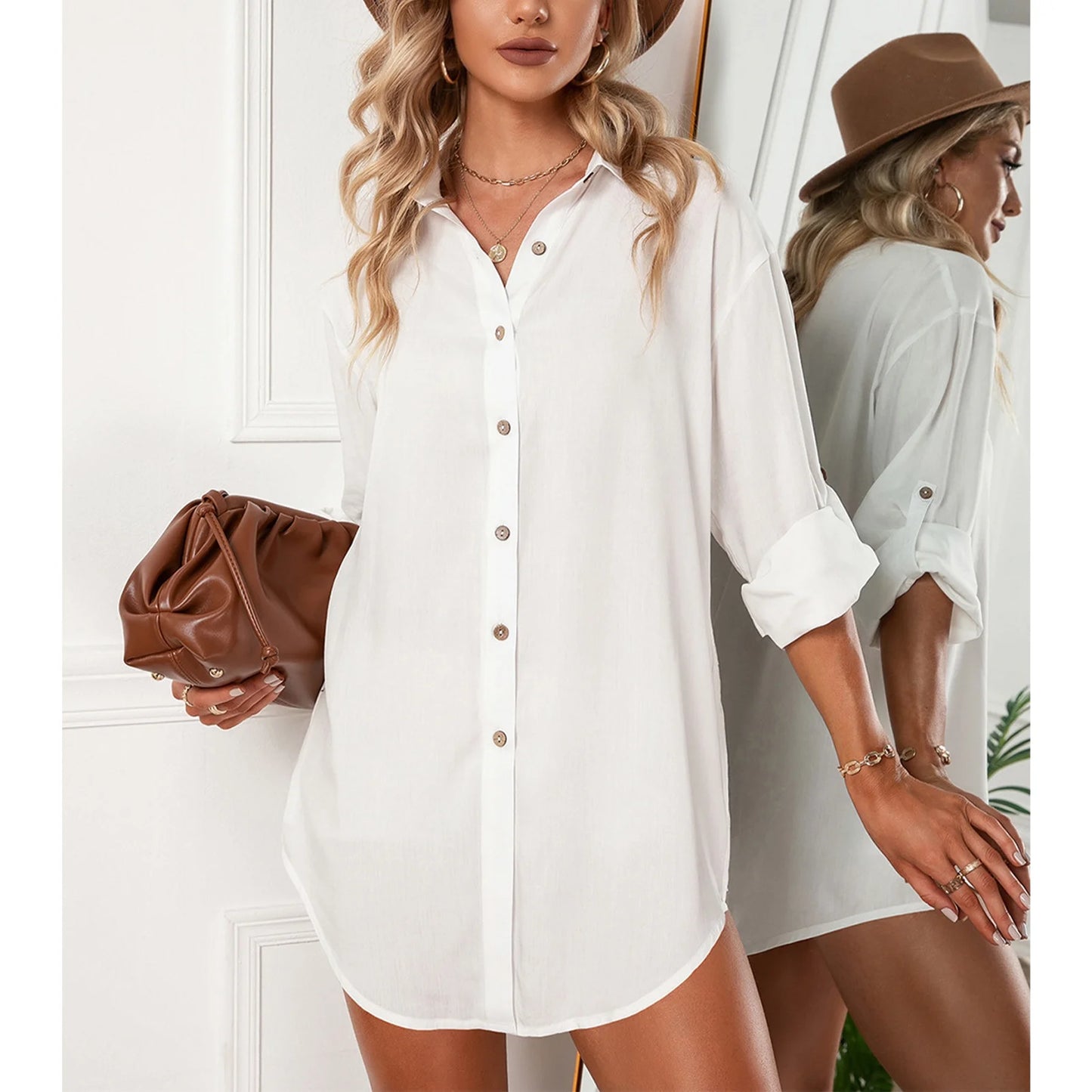 Camisero Holgado😎, la Tendencia de este Verano☀️⛱️ 50%OFF🤯
