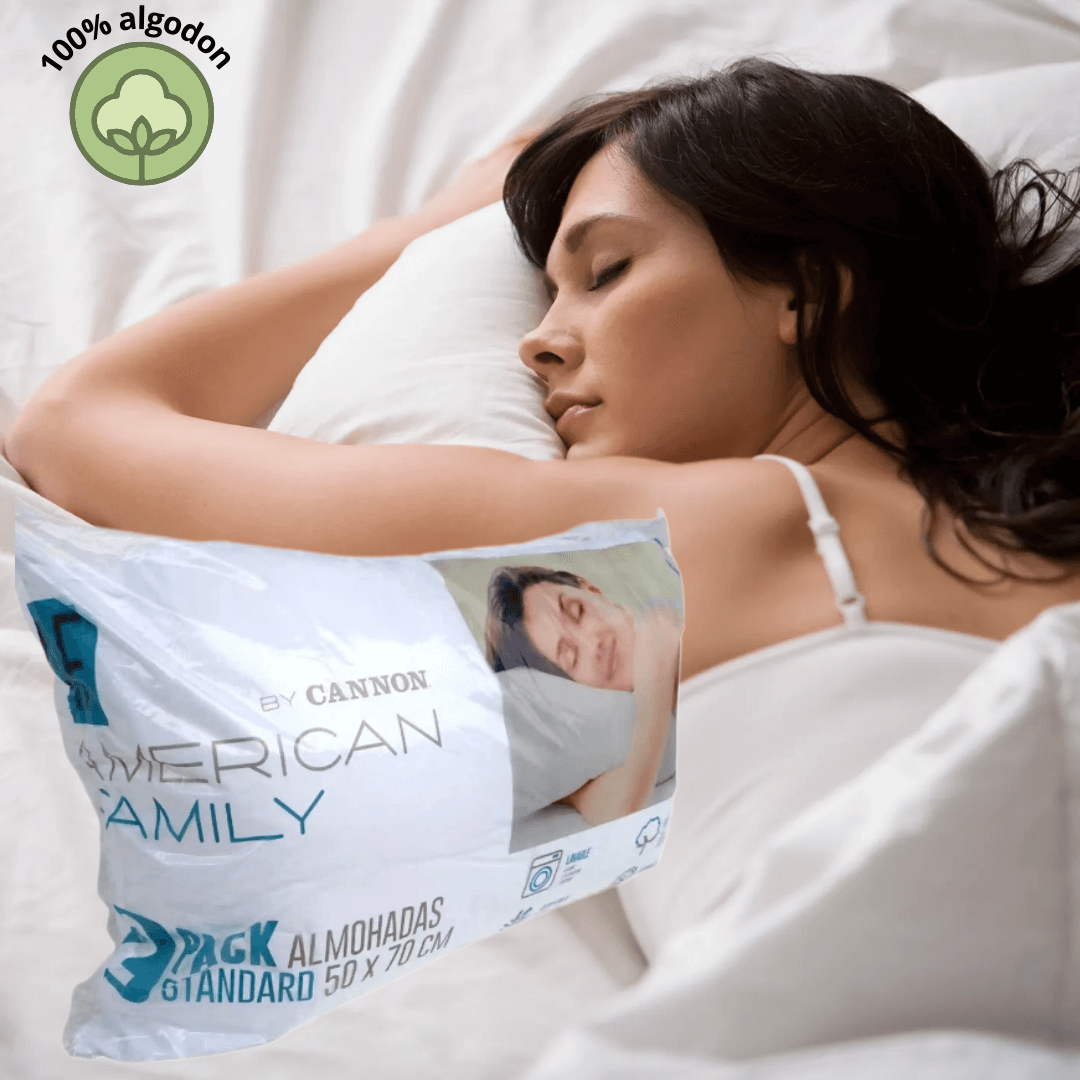 Almohadas Cannon: (Pack 2X1) El Soporte Perfecto para un Sueño Reparador