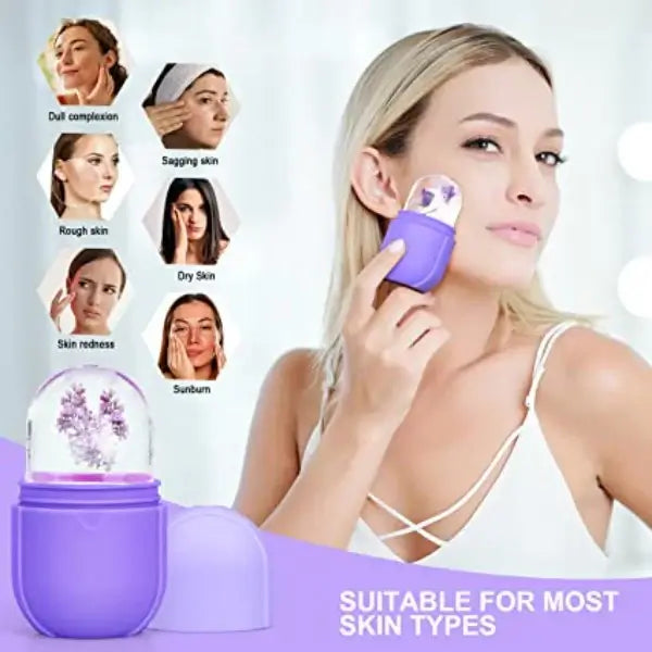 ¡SIGUE LA TENDENCIA! Masajeador Facial Ice Roller⚡¡OFERTA DE VERANO 2X1!🔥