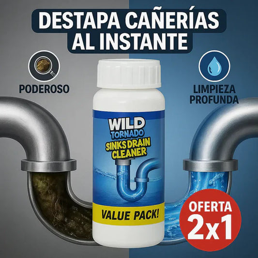 Wild Tornado- Destapa cañerias 🎁2x1 🎁