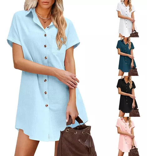 Camisero Holgado😎, la Tendencia de este Verano☀️⛱️ 50%OFF🤯