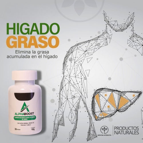 AlphaBoost - Tratamiento Para La Desintoxicación Del Higado - OFERTA 2x1