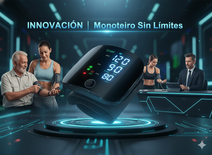 CardioSy Monitor para Muñeca 🤌 ¡Controla tu Presión Arterial🌩️ en un Instante, Donde Estés!