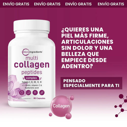 Capsulas Multi Collageno - Belleza y Bienestar