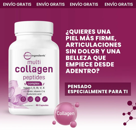 Capsulas Multi Collageno - Belleza y Bienestar