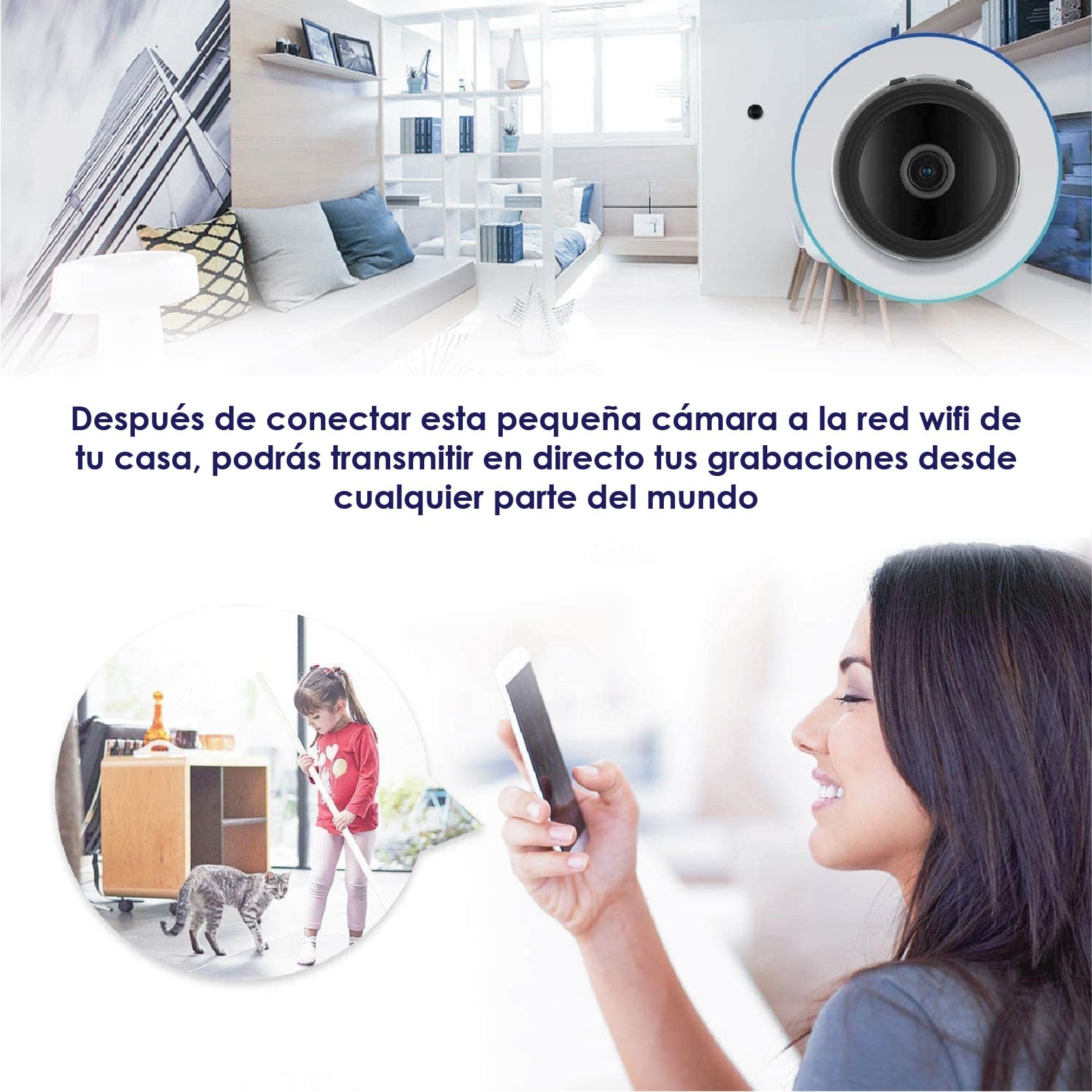 Magnetic Cam™ - Mini camara Magnetica WIFI - TODOENTREGAS