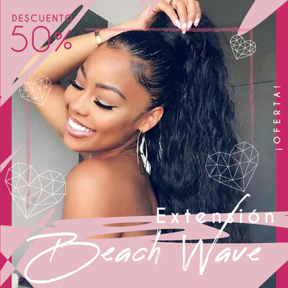 ¡EN TENDENCIA!! EXTENSIÓN PARA EL CABELLO BEACH WAVE - Paga 1 y Recibe 2 Unidades