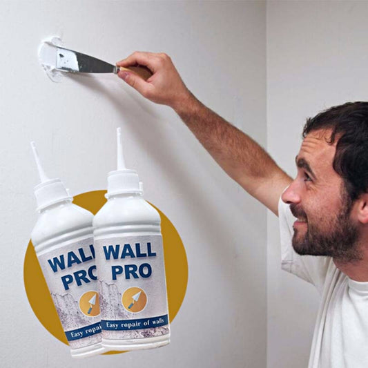 Wall Pro®: Potente Relleno para reparar paredes y grietas: Fácil. Práctico y Seguro🎁COMPRA 1 + 1 Y LLEVA GRATIS